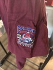 Colorado Avalanche 95-96 Inaugural Season Button Up Vintage T-shirt  BOA XXL — photo 2