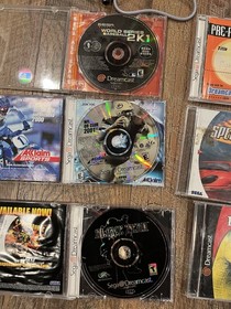 Sega Dreamcast Console HKT-3020 + 12 Games & Cables, Controller - TESTED