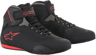BRAND NEW Alpinestars 2515618 1286567 Sektor Vented Shoes US 10 Black Gray Red