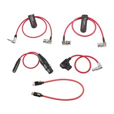 Set for Blackmagic Pysix 12G SDI Lock USB-C Power Cord Audio Cord Timecode Cable
