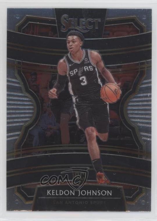 2019-20 Panini Select Concourse Keldon Johnson #45 01ft