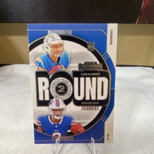 Panini 2024 Contenders Round Numbers Rookie #9 McConkey Coleman Chargers Bills
