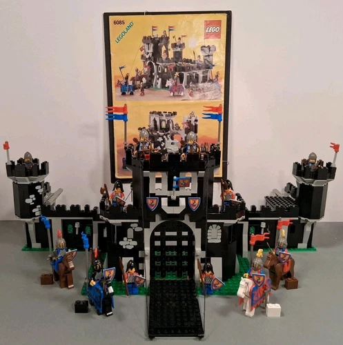Lego Castle Black Knights 6085 Black Monarch's Castle: 100% Comp w/Instructions