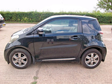 TOYOTA ,IQ 1.0. BLACK,GREAT CONDITION Buffalo brown Leather seats, 108K 2009