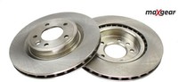 2X Bremsscheibe Maxgear 19-4903 2 Bremsscheiben FüR Land Rover