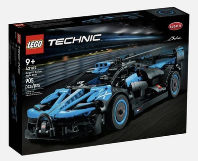 LEGO TECHNIC: Bugatti Bolide Agile Blue (42162) Box with dents