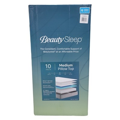 BeautySleep 10'' Medium Firm Queen Hybrid Mattress