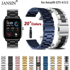 Stainless Steel Band For Huami Amazfit GTS 4 3 2 Mini 2E Wristband Bracelet For