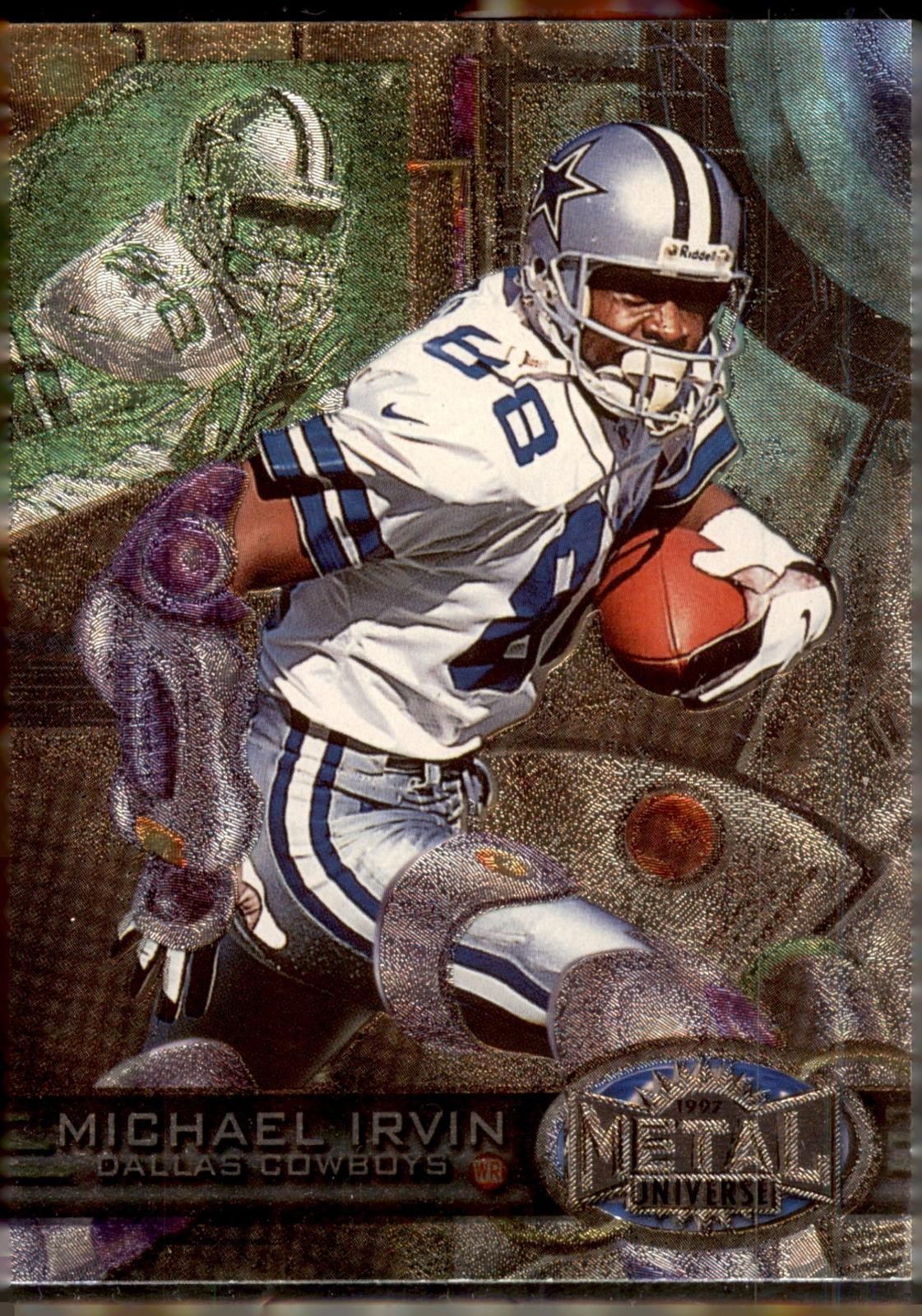 1997 Metal Universe #58 Michael Irvin