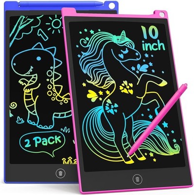 Elektronische Zeichnung Tablet, Geschenke für 3 6-Jährige, 2er Set, Tecjoe H10a