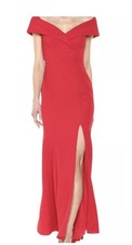 Xscape Women's Off The Sholder Crepe Dress Size 4 evening prom