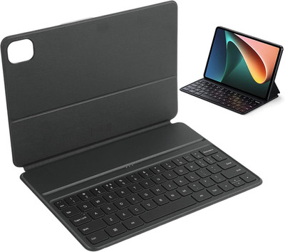Touchpad Keyboard Case for Pad 5/5 Pro Magic Touchpad, M2107K81RC Slim PU Protec