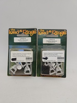 Harlequin Miniatures LOTR SOUTHRON Spearmen Command X2 New Both Packs 169