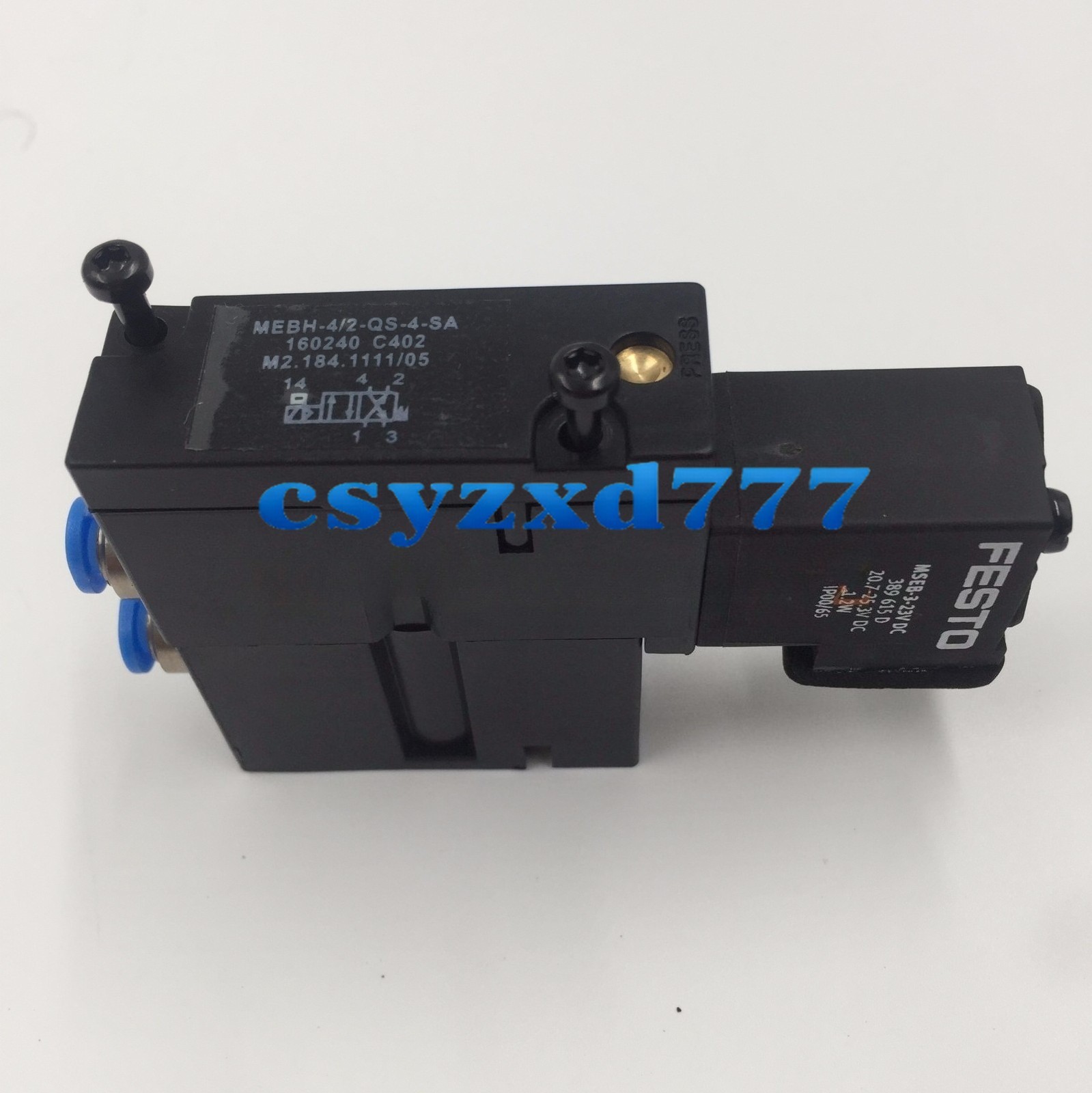 FESTO M2.184.1111 160240 MEBH-4/2-QS-4-SA Solenoid Valve Heidelberg Machine part