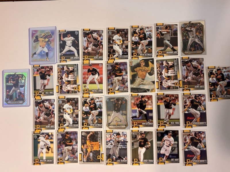 2026 Bowman Chrome | Topps Series 2 Pirates Lot Of 30 | Skenes Griffin Mojo RC
