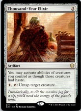 Thousand Year Elixir Normal R Commander 2021 271 NM