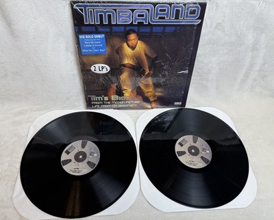 TIMBALAND Tim's Bio LIFE FROM DA BASSMENT Soundtrack 1998 Nas Missy-Vinyl NM