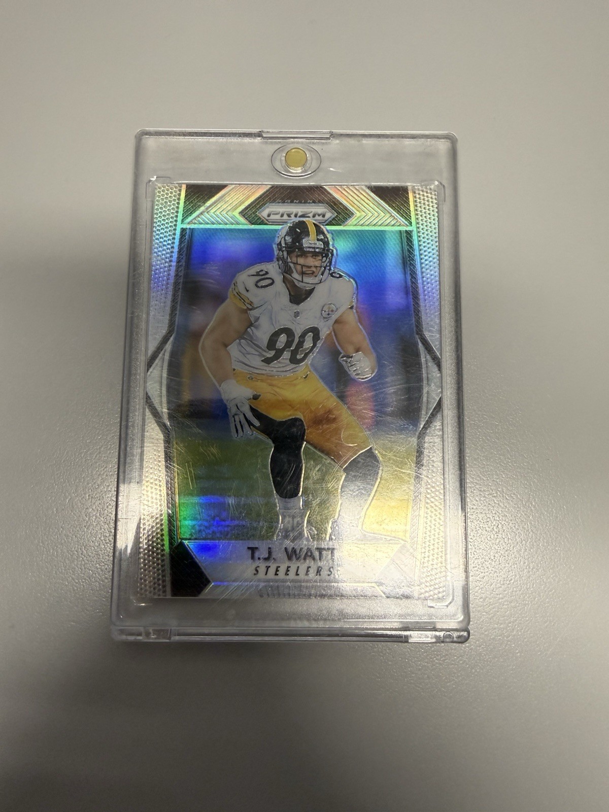 2017 Panini Prizm - Rookies T.J. Watt #216 Silver Prizm (RC)