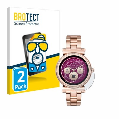 2x Displayschutzfolie matt für Michael Kors Access Sofie Antireflektierend