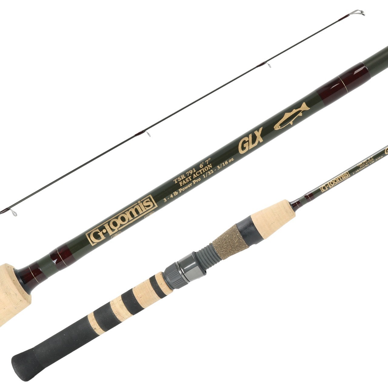 G. Loomis Trout Series TSR801-2 GLX Spinning Rod