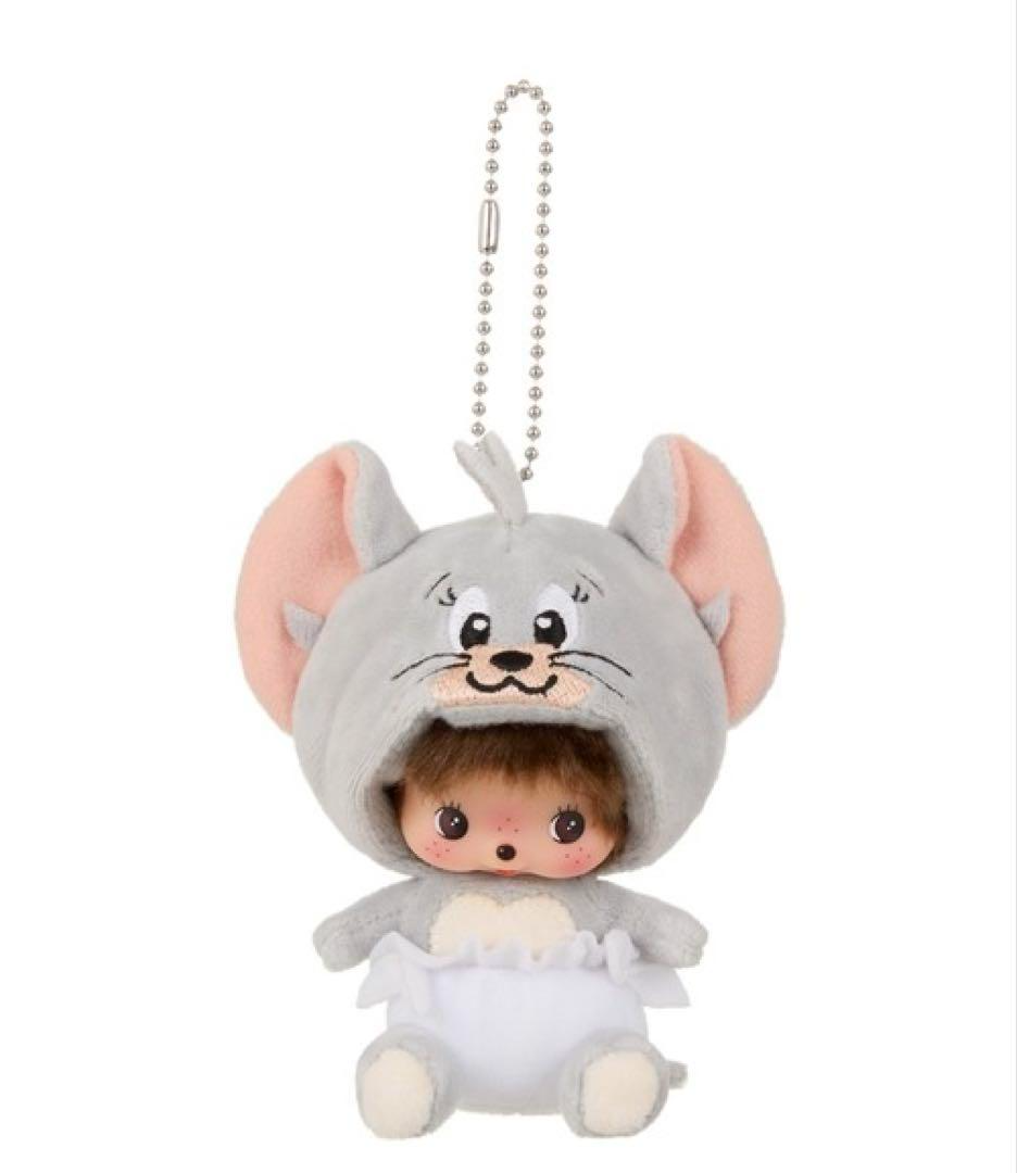 Tom Jerry Monchhichi Tuffy Bebichhichi Big Face SS Mascot Plush