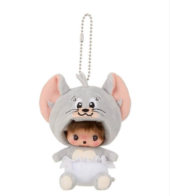 Tom Jerry Monchhichi Tuffy Bebichhichi Big Face SS Mascot Plush