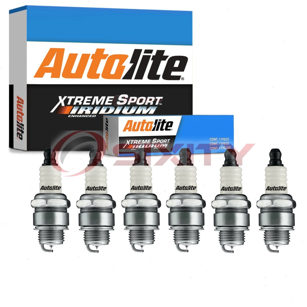 6 pc Autolite Xtreme Sport XST255DP Spark Plugs for 97821 96686 7421 1184 pa