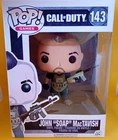 Pop Vinyl Figure John Soap MacTavish #143 Call Of Duty NIB Games Series 2016 Box