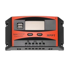 60A MPPT Solar Charge Controller Solar Panel Charger 12V 24V Auto Adaptation