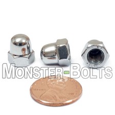 M6-1.0 Acorn Domed Cap Hex Nuts, High Type DIN 1587 A2 Stainless Steel, Coarse