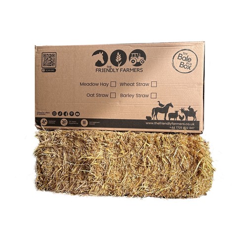 100 Natural Wheat Straw, Small Pets Bedding, Feed, Garden Mulch