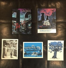 TIM DOYLE UnReal Estate Signed Hard Back With 3 Numbered And Signed Prints