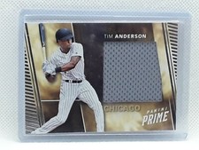 Tim Anderson 2019 Chronicles Panini Prime Baseball - PATCH - Chicago White Sox
