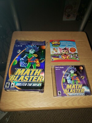 Math Blaster Master The Basics PC CD ROM