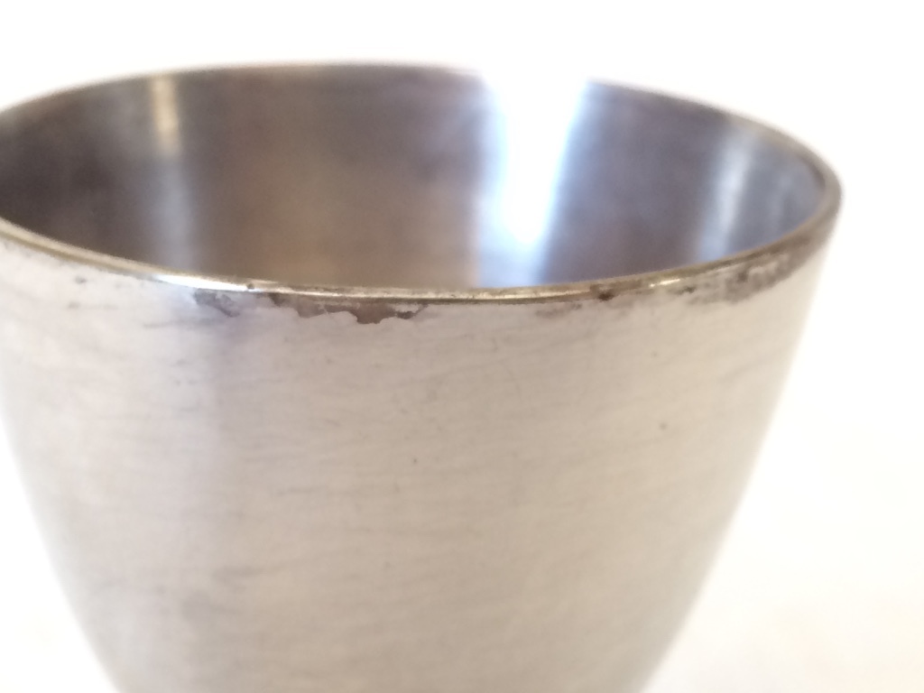 Coquetier Vintage Christofle En Métal Argenté - Très Bel état