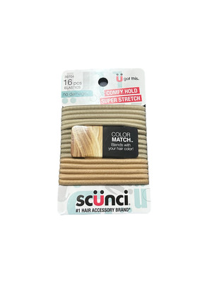 Scunci Evo/Core Elastics Size 16pk Scunci Evo/Core Elastics 16pk