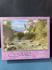 Milton Bradley Vntg  Scenic Selections  1000 Pc Puzzle Ramsau,Bavaria,Germany NEW
