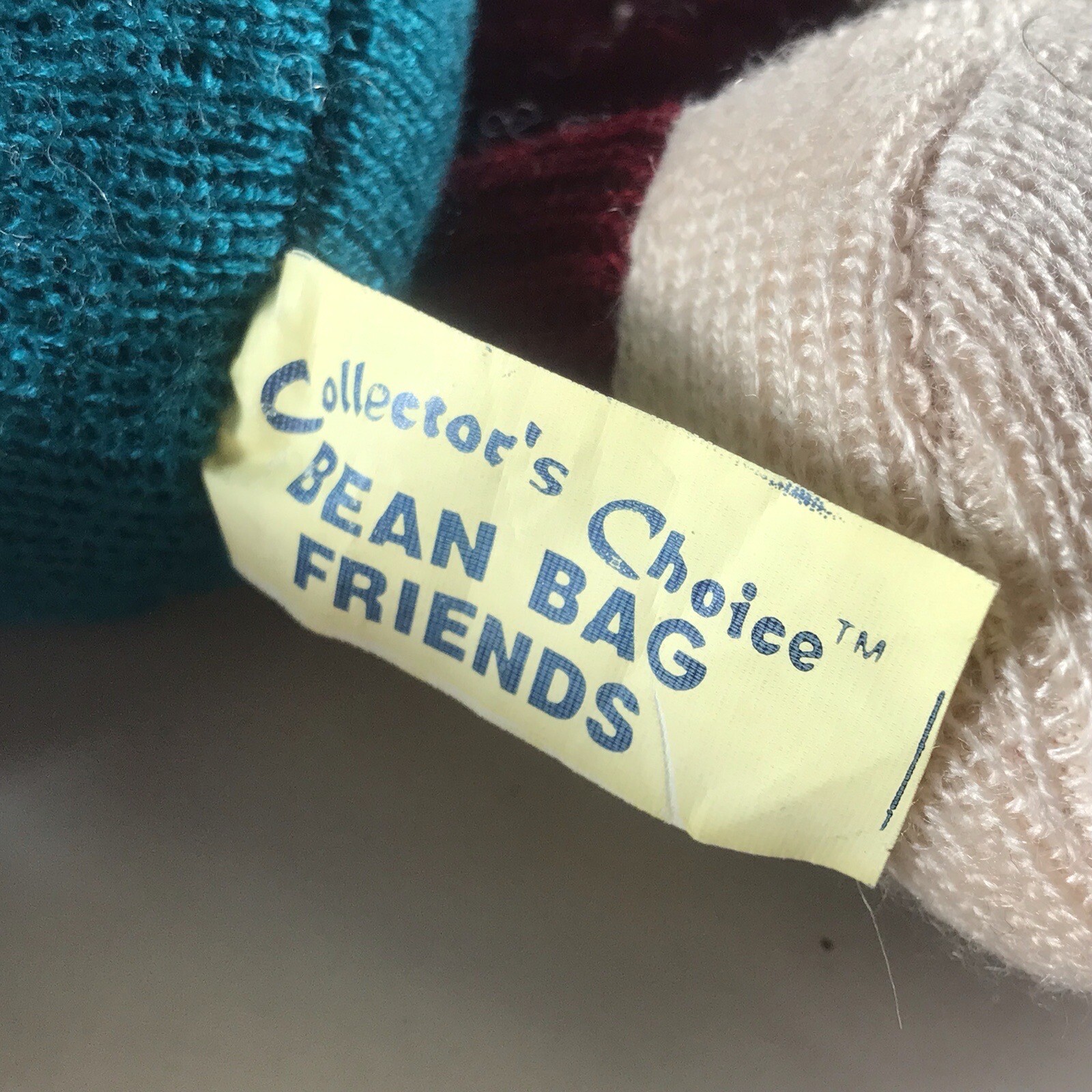 DAN DEE COLLECTOR'S CHOICE KNIT BEAN BAG MOLLY MOUSE HOLIDAY PLUSH ANIMAL