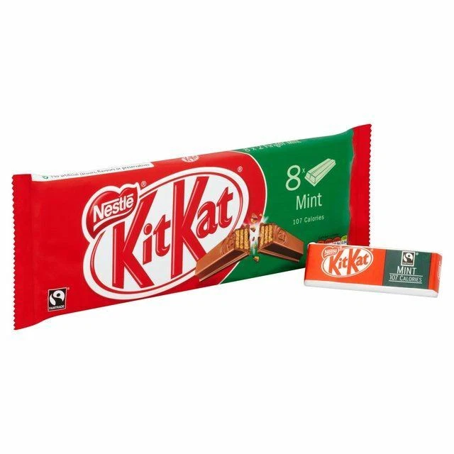 Kit Kat 2 Finger Mint - 8 x 20.8g