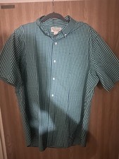 Duluth Trading Co Shirt Mens Size XL Blue Plaid Wrinkle Fighter