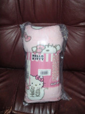 Hello Kitty Let's Bow PinkPlush Silk Touch Throw Blanket 46" x 60" New Sealed