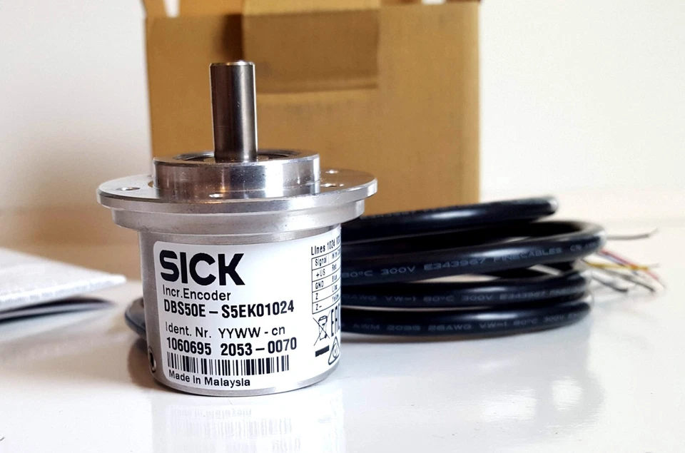 New SICK DBS50E-S5EK01024 Incremental Encoder 1024 Lines 7-30 VDC 1.5 m Cable - Image 3 of 3