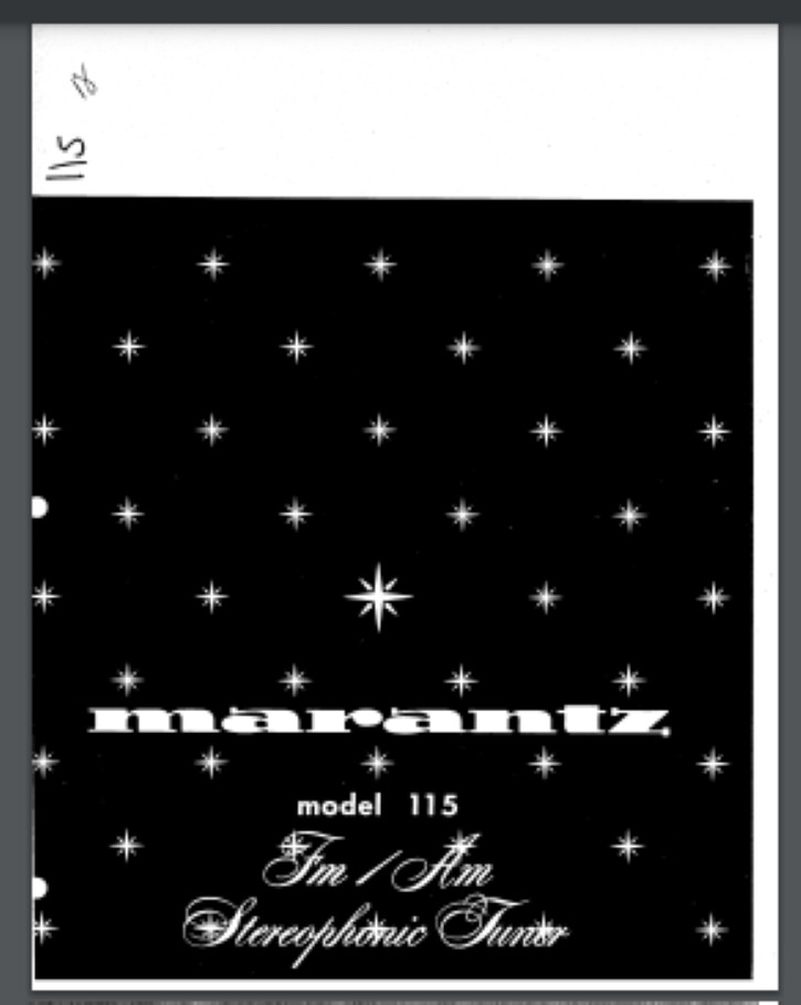 Marantz MODEL 115 vintage audio equipment - eBay listing photo 4