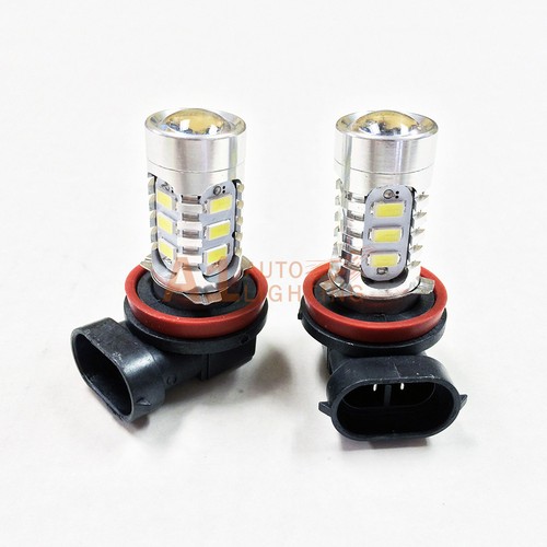 2x Ice Blue H11 H8 15w High Power Bright Car LED Bulbs 5730 15-SMD Fog Light - Picture 2 of 7