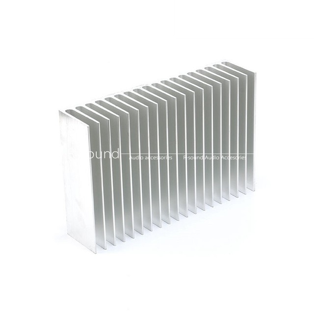 Heat sink 182 * 120 * 44.5MM thick base plate aluminum alloy radiator