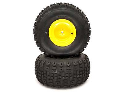 (2) All Terrain Tire Assemblies 20x10.00-8 John Deere 100 Series GY20637 GX10364