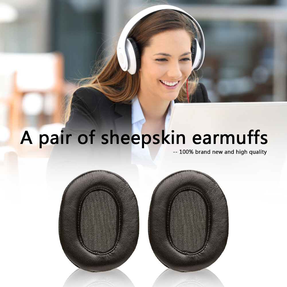 Sheepskin Replacement Ear Cushions Pads for Audio Technica ATH M50x M20 M40 M40x eBay