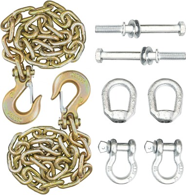 5th Wheel Trailer Safety Towing Chain kit Ultimate Connection Safety Chains Fit