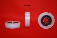 35 mm  Nylon Roller Wheel With Bearing Guiding Wheel Flat Belt Idler