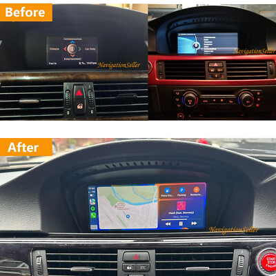 8.8'' CCC Android Autoradio für BMW E60 E61 E90 E91 CarPlay GPS Nav USB WIFI AUX